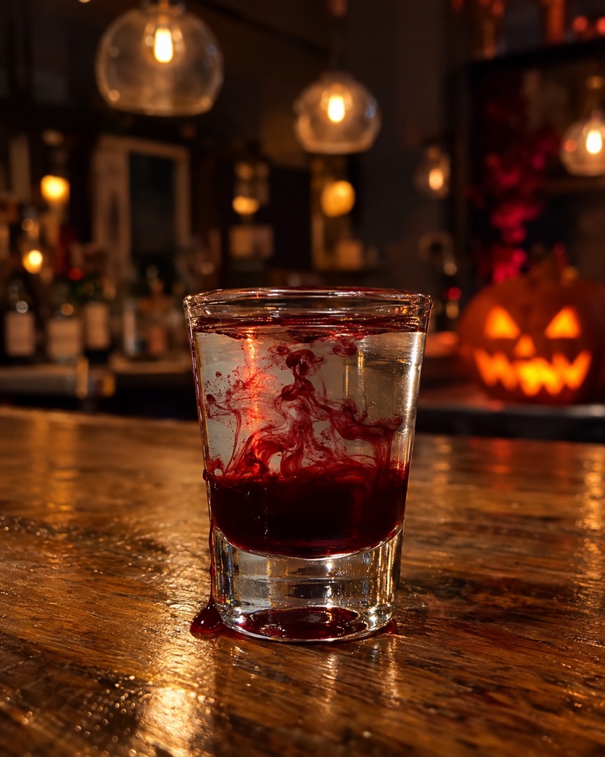A Véres szem shot közelről